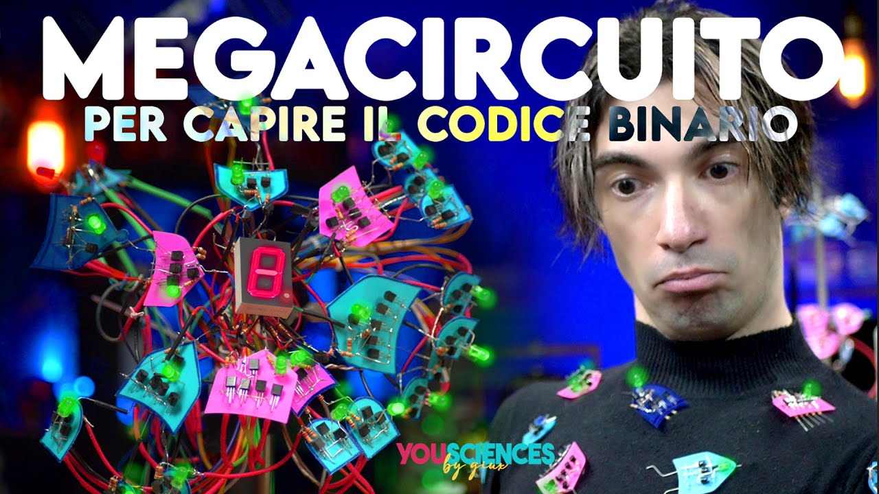 Ho creato un CODICE BINARIO nel modo più Complicato Possibile! Una sequenza di BIT che diventa LUCE!
