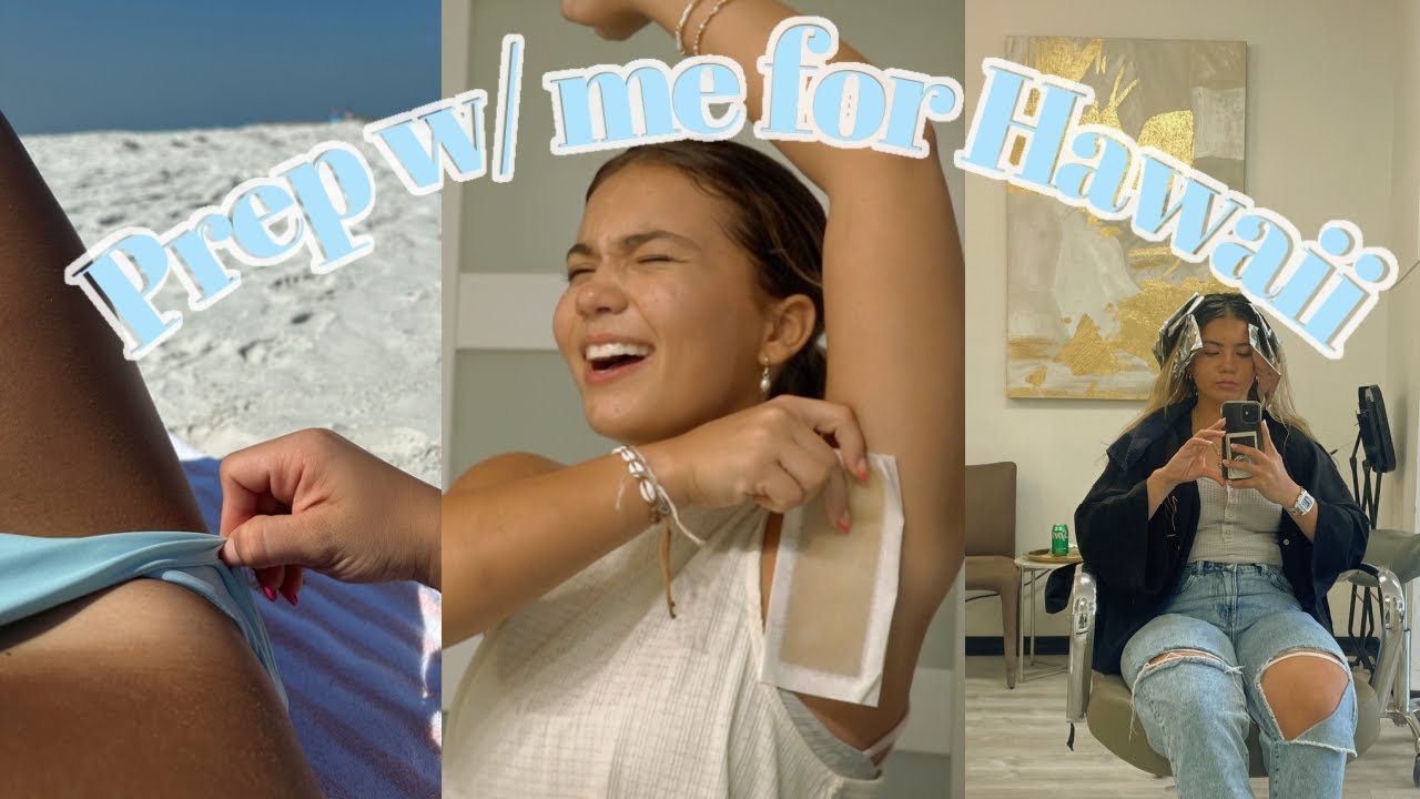 Prep with me for my dream vacay to Hawaii
