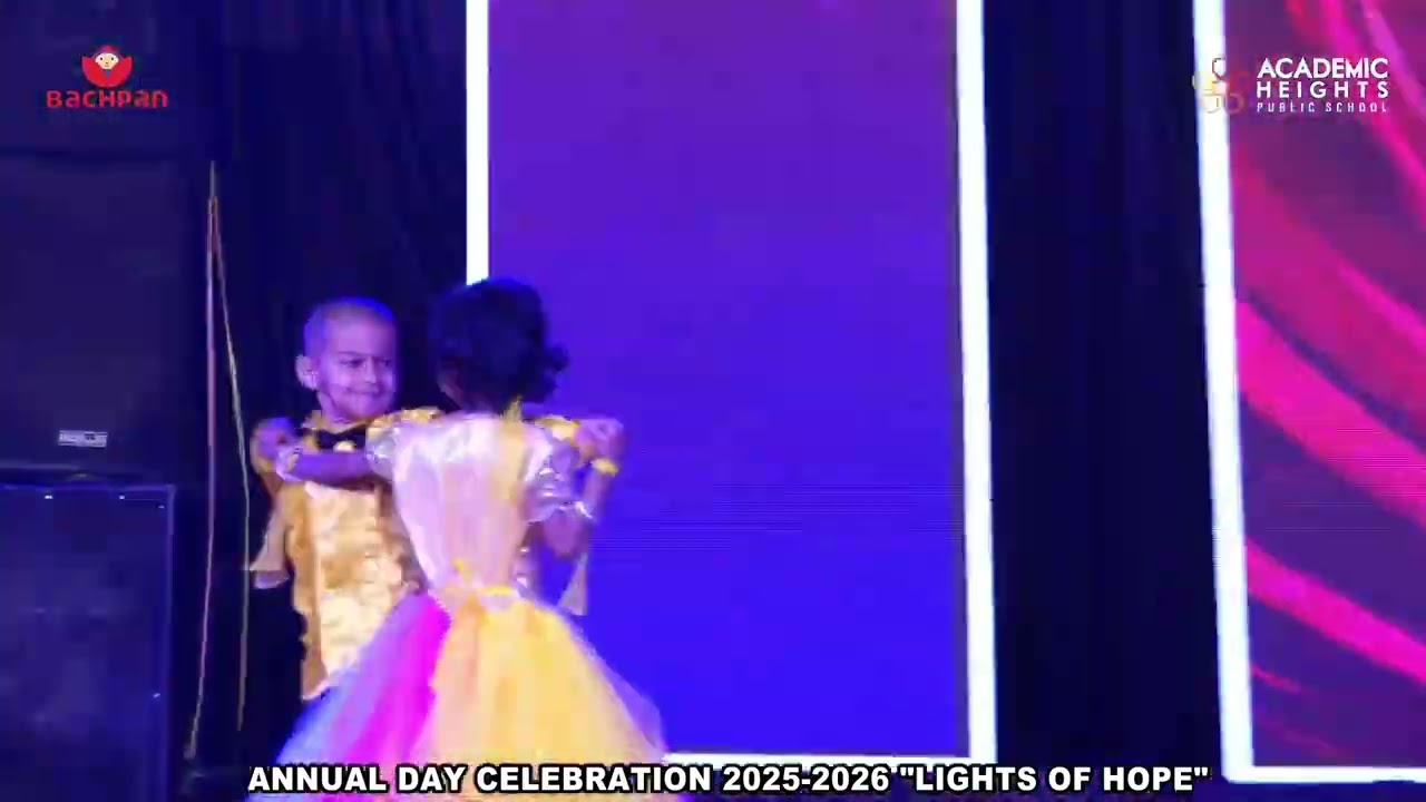UKG- Group -1(Couple Dance) // Annual Day Celebration 2025–26 / Bachpan and AHPS, Balangir 
