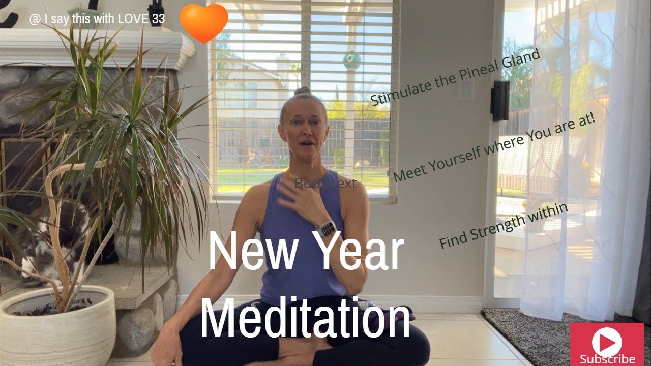 New Year Meditation! Activate the Pineal Gland...Sit in Stillness...Find Peace Within.