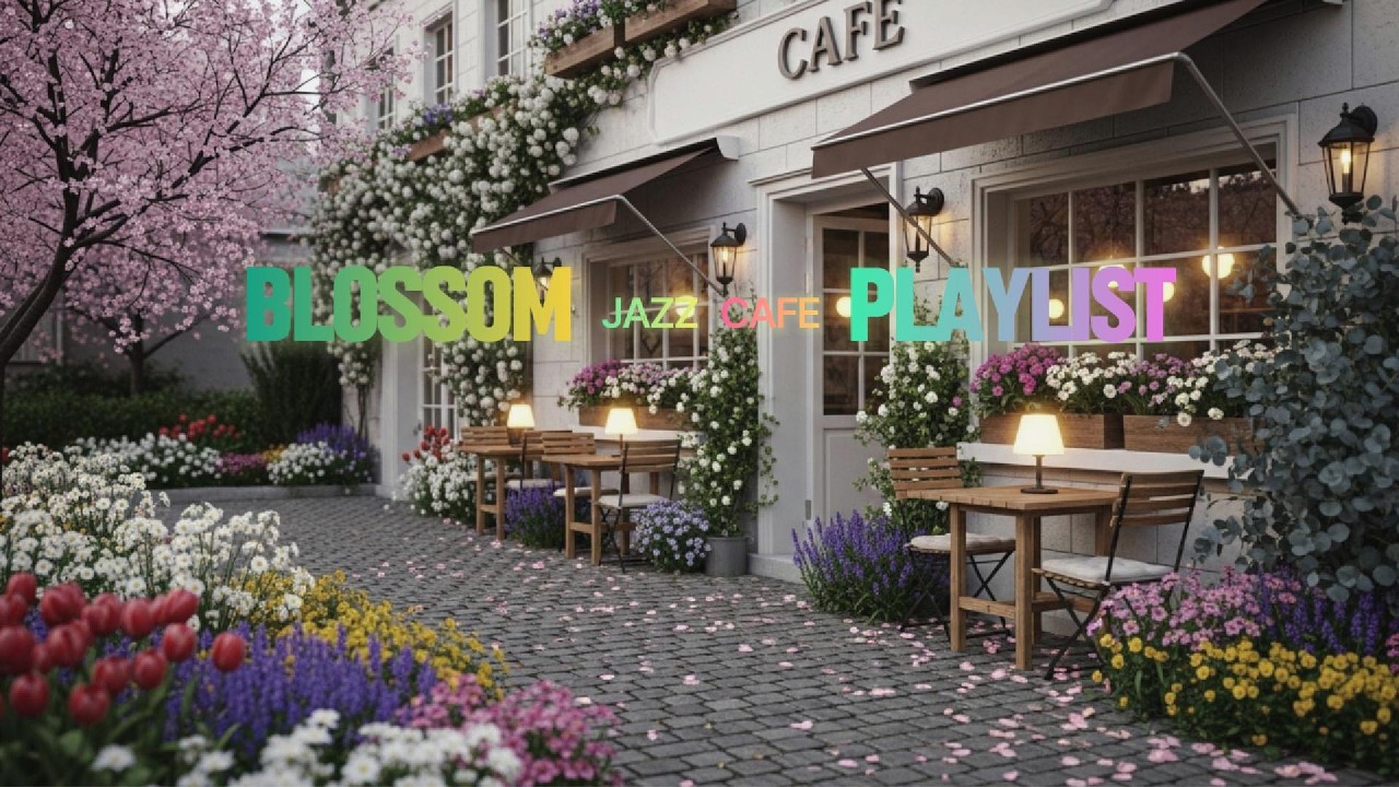 Playlist | Fresh Blossom Café Jazz (lofi/Instrumental) | Cafe Atmosphere | BGM