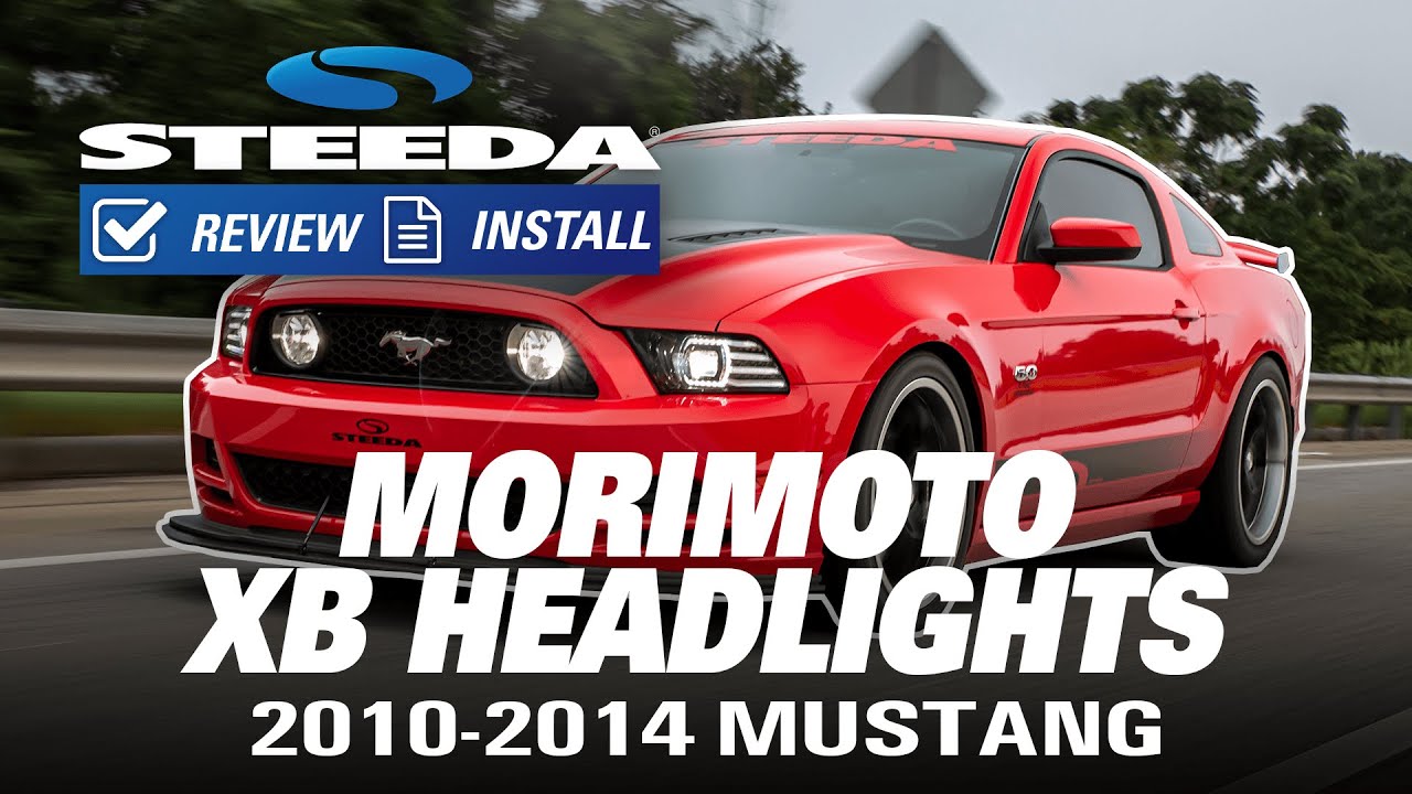 2010-2014 Mustang Morimoto XB LED Headlights | Steeda Review & Install