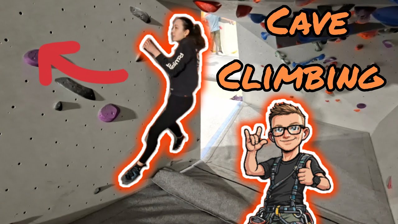 Cave climbing at 270 climbing park 