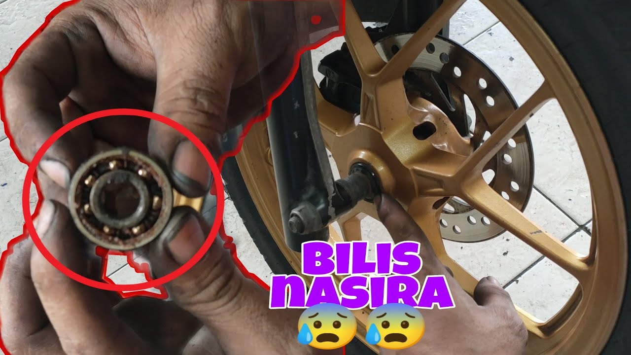 paano magpalit ng front shock bearing|honda click|mga dapat gawin kapag nagpapalit ng bearing☺️
