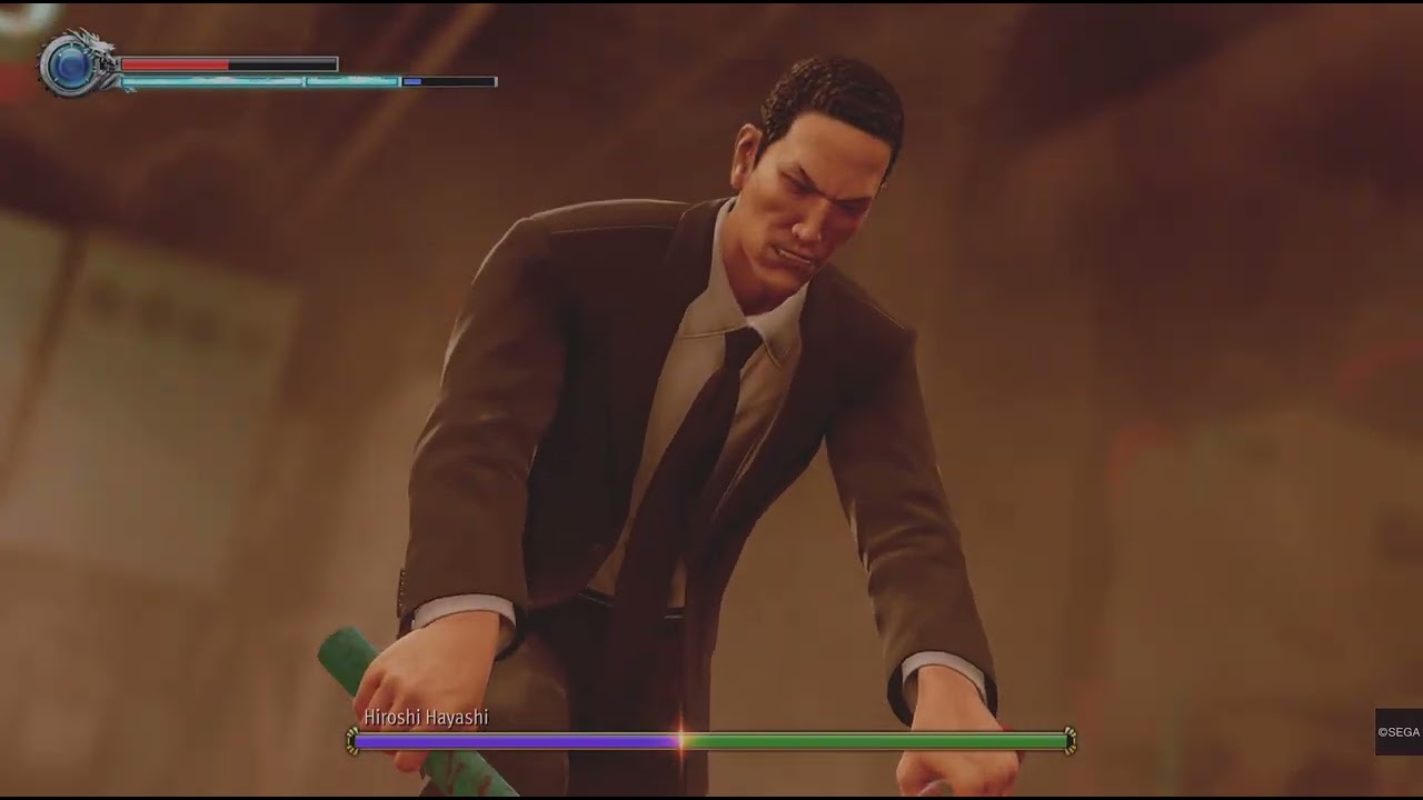 YAKUZA KIWAMI 2 hayashi boss