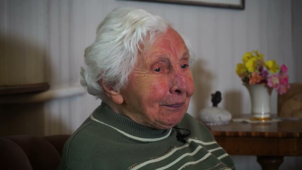 99 Jahre und immer noch fit: Frau Wübken aus Nottuln