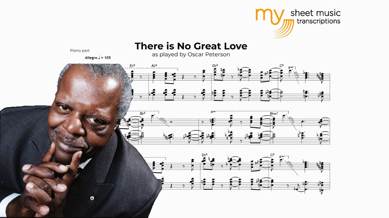 Oscar Peterson - There Is Not Greater Love (Jazz Transcription)