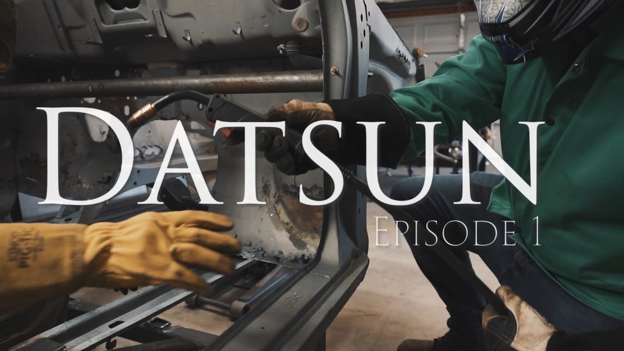 K-Swap Datsun 510 - Lot's of Rust! - Episode 1