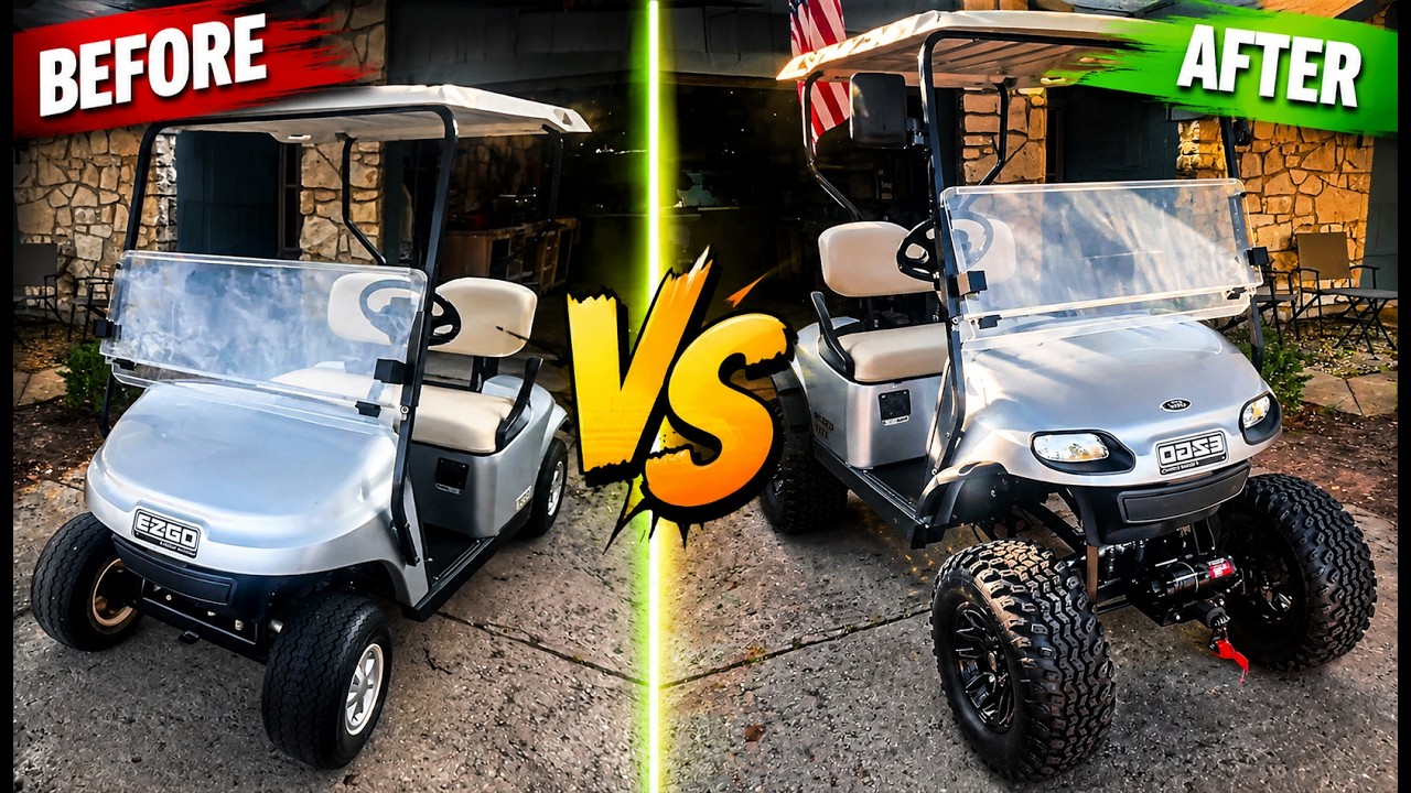 Transforming a Golf Cart into a Rugged Off-Road Beast