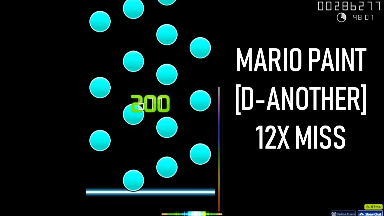 I have no idea how I did it!!!! (MARIO PAINT D-ANOTHER 12XMISS!!!)
