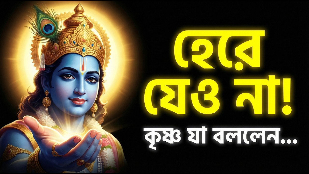 আমি জানি তুমি হারতে পারো না | মহাভারত থেকে জীবনের পাঠ | Gita Path In Bengali