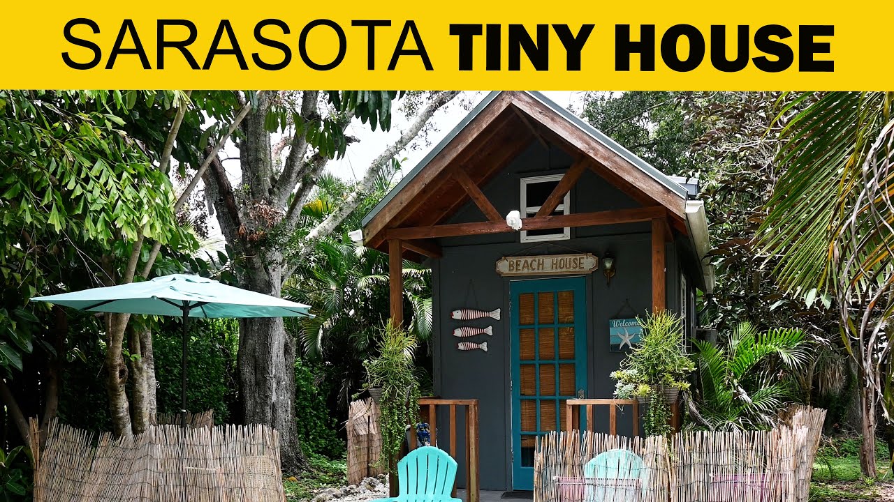INSIDE THE SMALLEST Tiny House in Sarasota Florida / Tiny House Living in Florida
