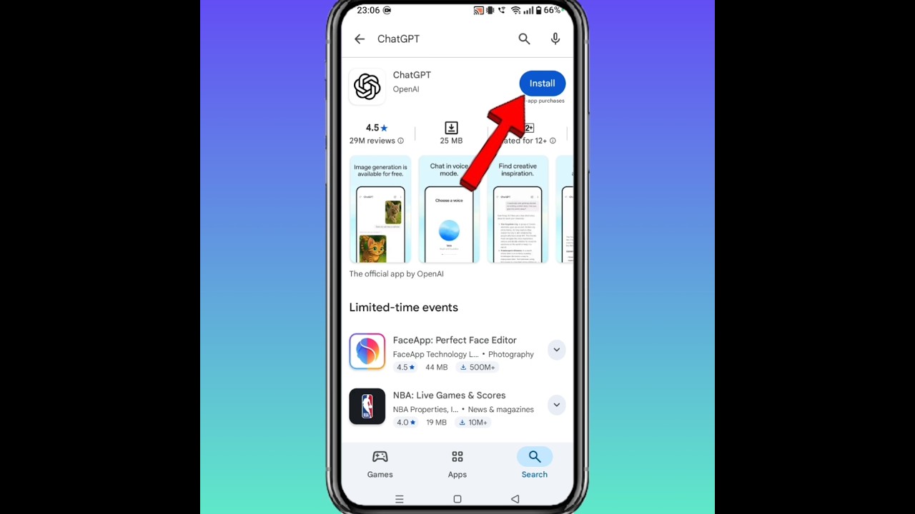 How To Download ChatGPT App On Android #chatgpt #shorts #shortsfeed