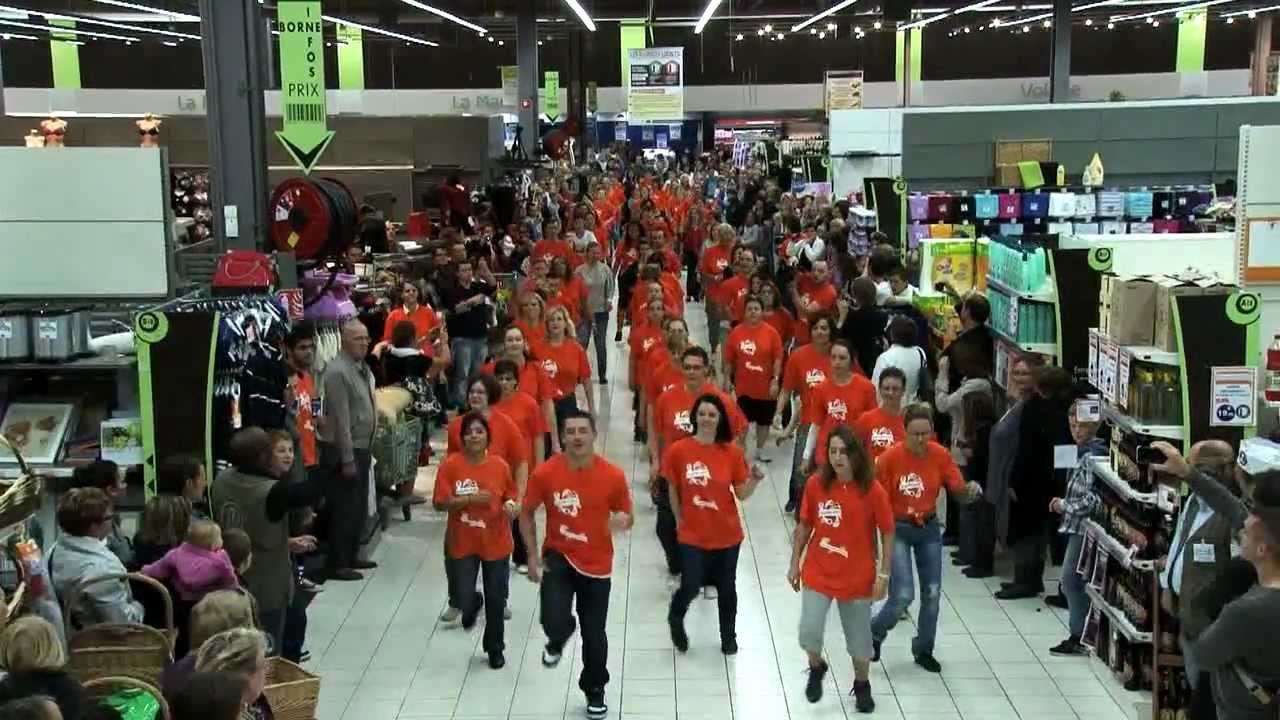 Flashmob Leclerc Templeuve