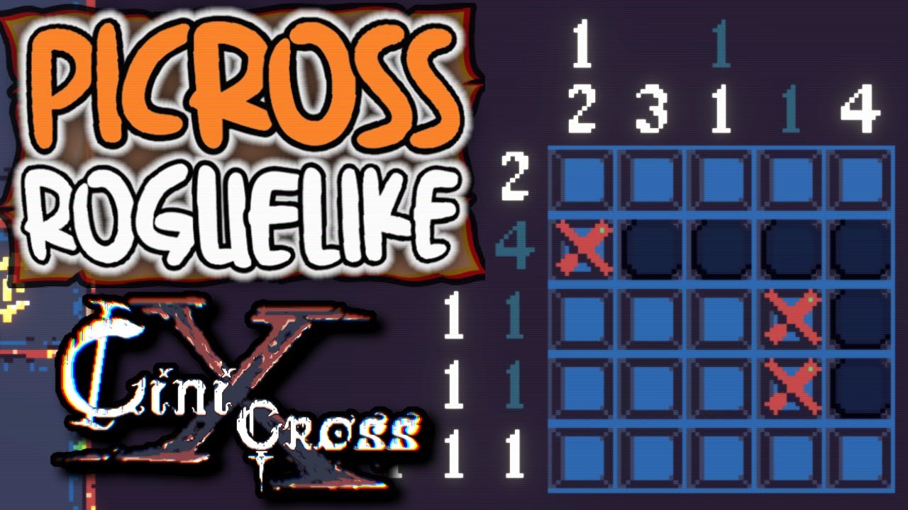 New Puzzle Roguelike Brings Back Picross Memories! | CiniCross