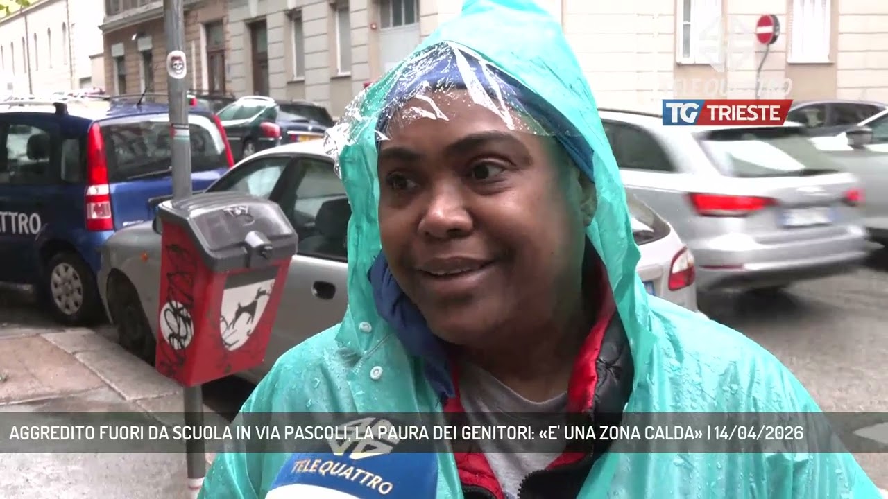 AGGREDITO FUORI DA SCUOLA IN VIA PASCOLI, LA PAURA DEI GENITORI: &laquo;E' UNA ZONA CALDA&raquo; | 14/04/2026