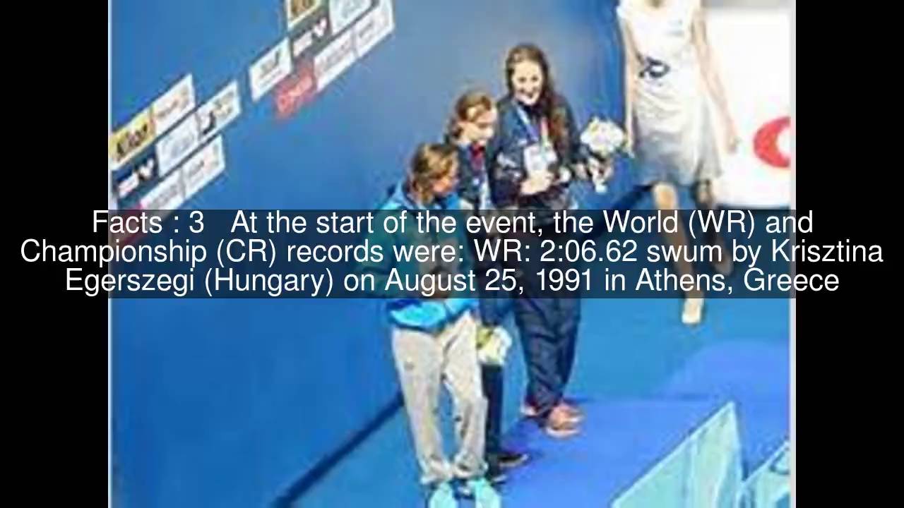 Swimming at the 2003 World Aquatics Championships &ndash; Women's 200 metre backstroke Top  #7 Facts
