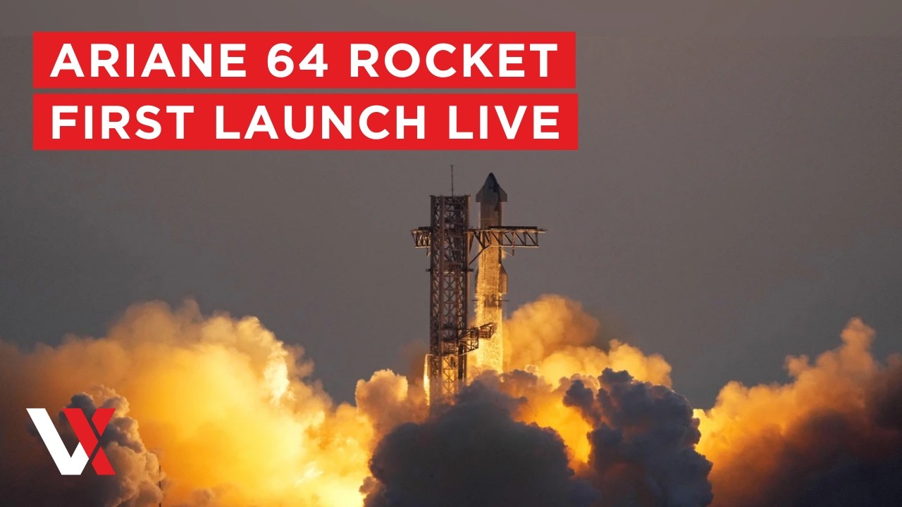 LIVE | Arianespace Launches Ariane 64 Rocket Carrying First Amazon LEO Internet Satellites | VERTEX