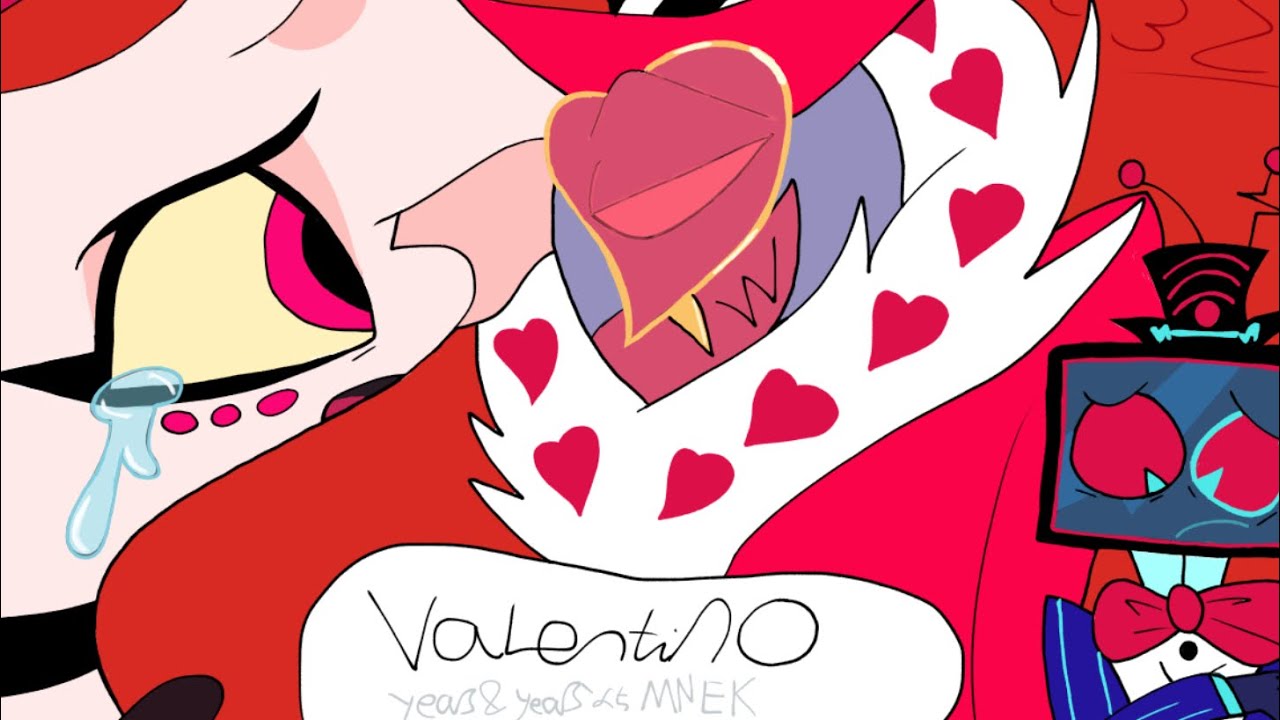 Hazbin hotel ‘Valentino’ animatic music video.
