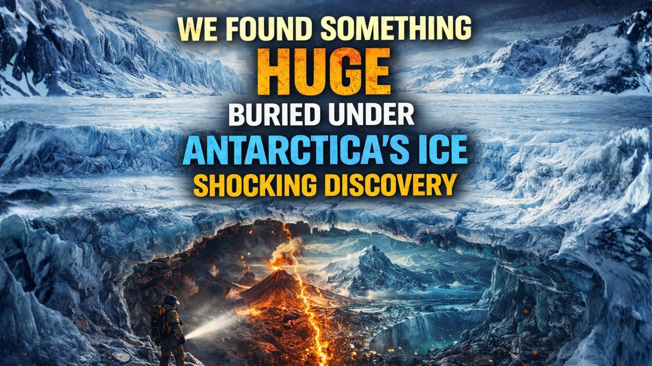 ❄️🧊 We Found Something HUGE Buried Under Antarctica’s Ice — Shocking Discovery