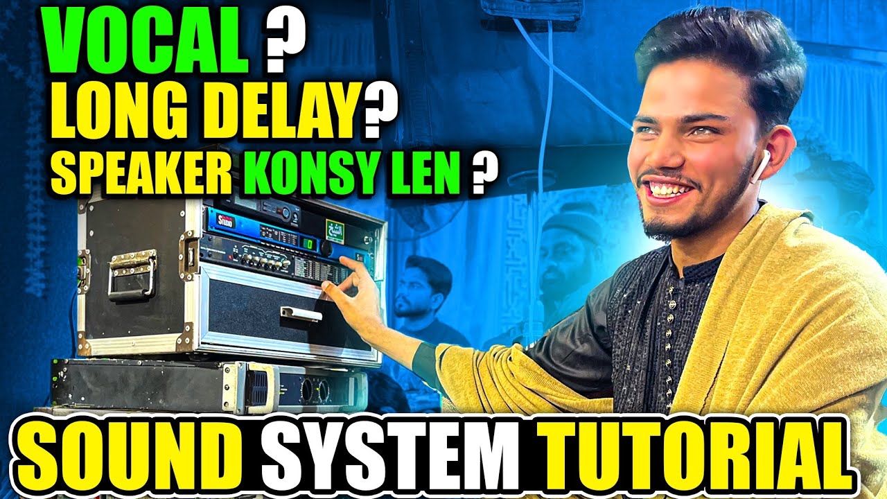 Mehfil e Naat Sound Tutorial by Hamza - The Secret to Professional Sound