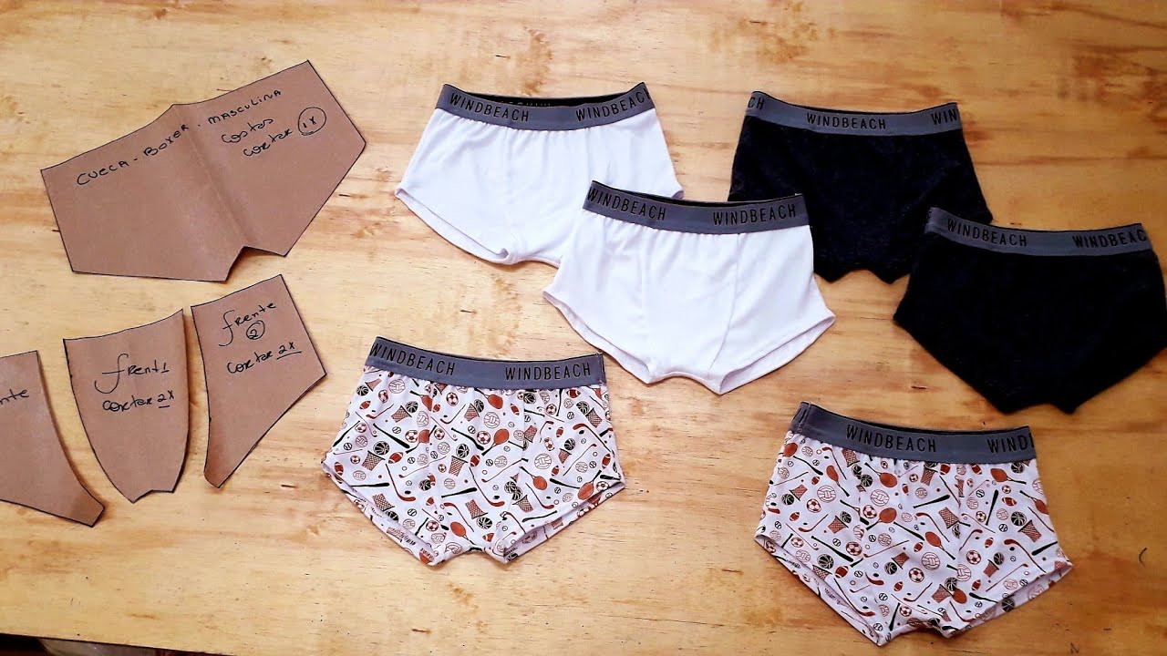 Como costurar  cueca boxer, FORRO EMBUTIDO. Costura Fácil