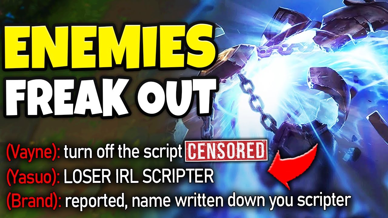 I pretended to be a scripter, and the entire enemy team LOSES THEIR MINDS! (HILARIOUS REACTIONS)