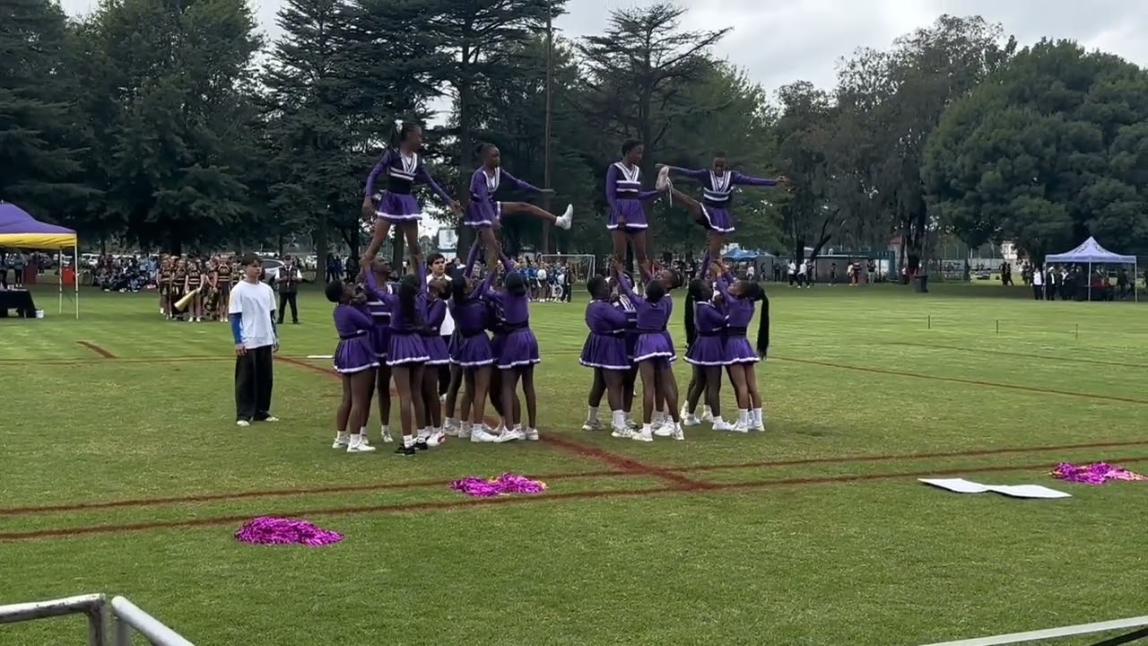 The 1st Gauteng majorette and Cheerleading Association-GMCA competition.