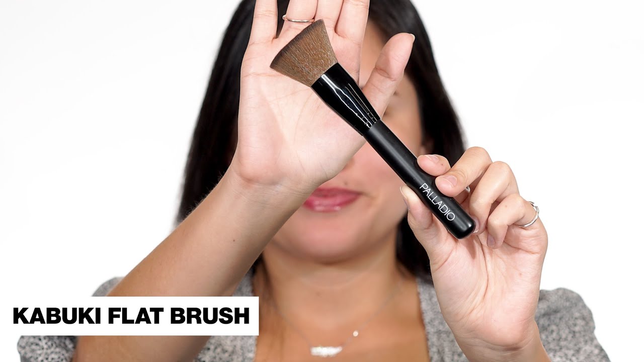 Flat Top Kabuki | Vegan Foundation Brush by Palladio Beauty