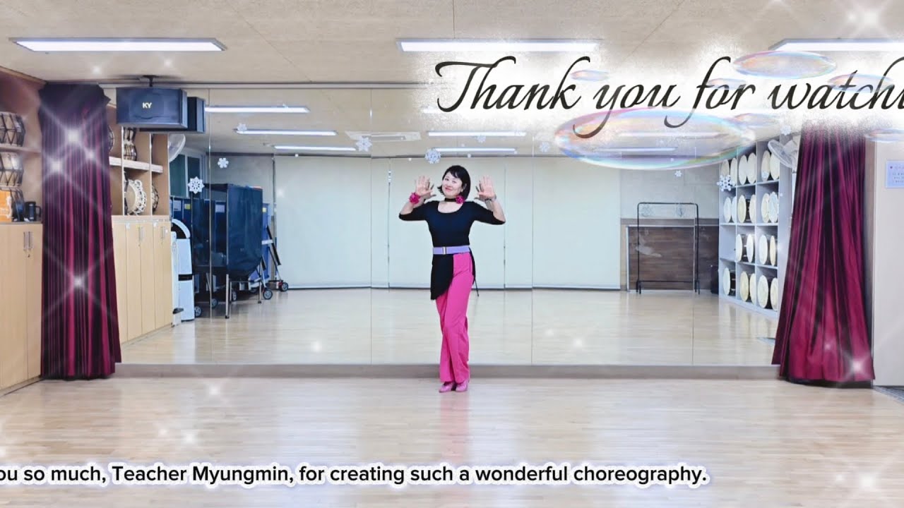 #Good Goodbye #명민쌤Choreo:Han Myoungmin (KOR)작품#Easy Improver #같은옷다른스텝#하롱주니라인댄스