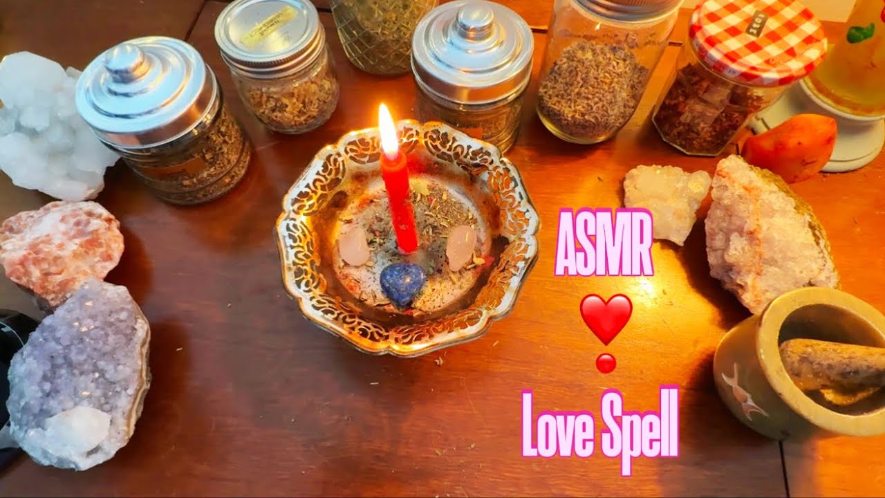 Valentine’s Day 💘ASMR Love Spell Tutorial | Slow Soft Whispering and Tapping Old Fashioned ASMR