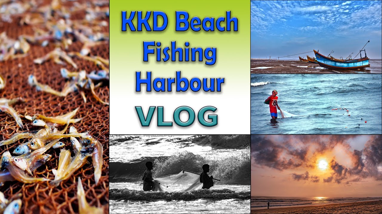 Beach & Fishing Harbour Vlog | Kakinada Beach | Kakinada