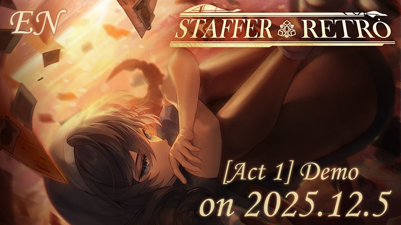 [Staffer Retro : A Supernatural Mystery Quest] Demo Reveal Trailer #StafferRetro