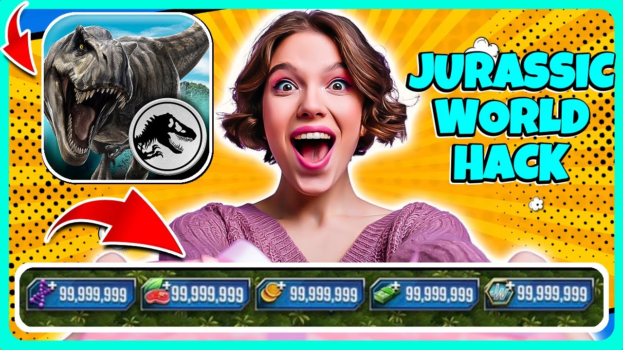 Jurassic World The Game Hack 2026 💋 How To Get Free Cash, VIP, Unlock All Dinosaurs Mod iOS Android
