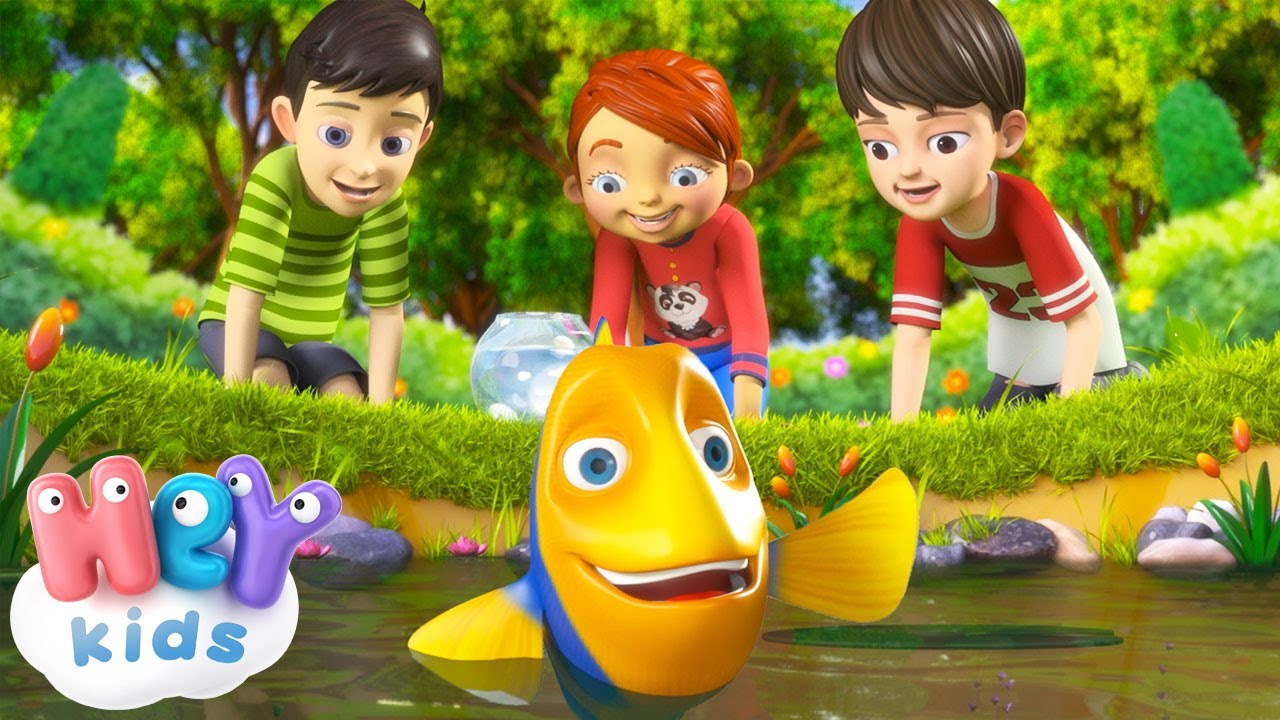 Lindo Pescadito 🐠 Cancion Infantil - HeyKids Espa&ntilde;ol