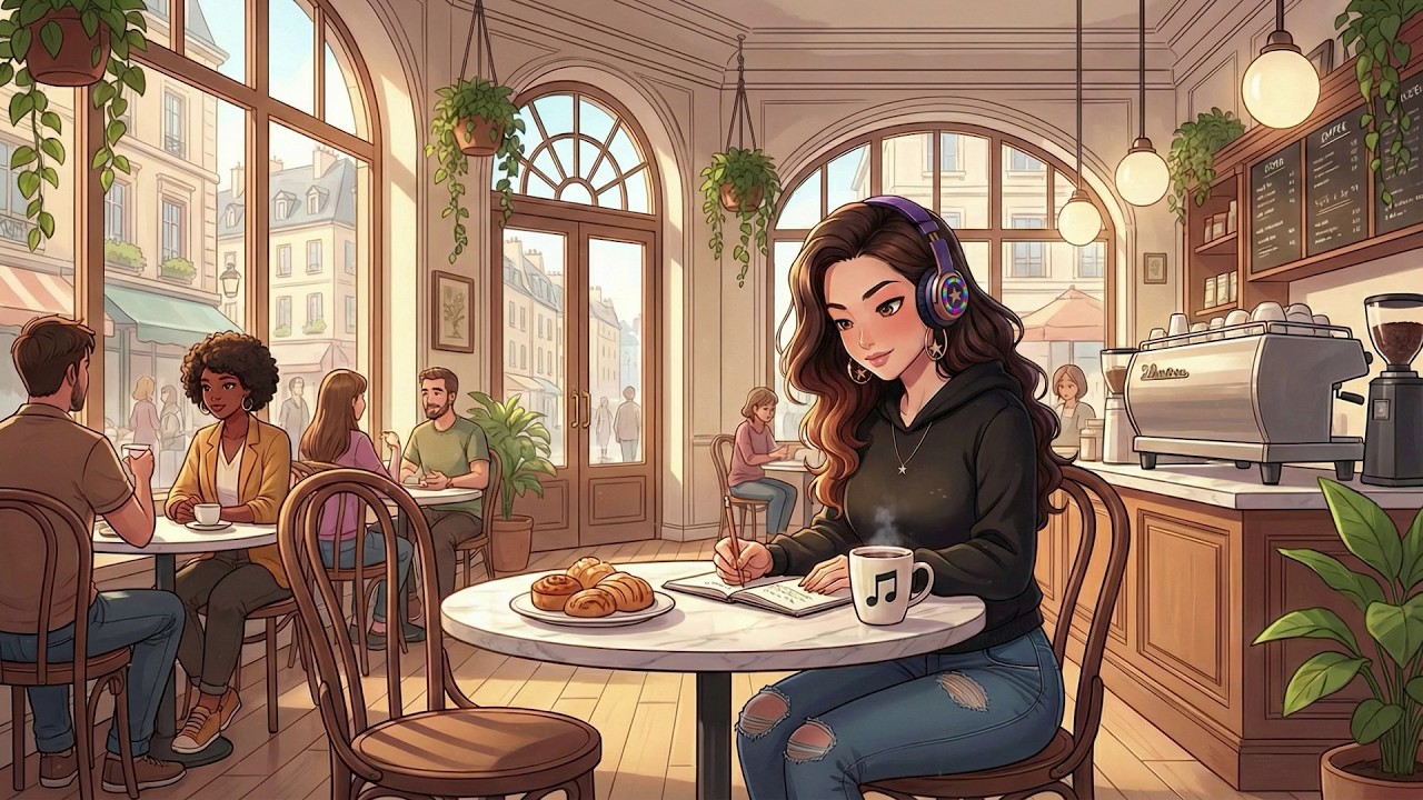 Cozy Café Lofi Hip Hop – Chill Beats for Studying & Focus
