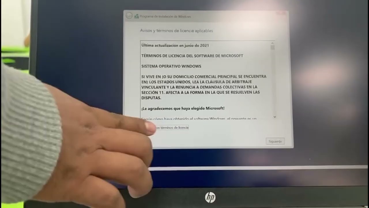 Instalación Windows 10