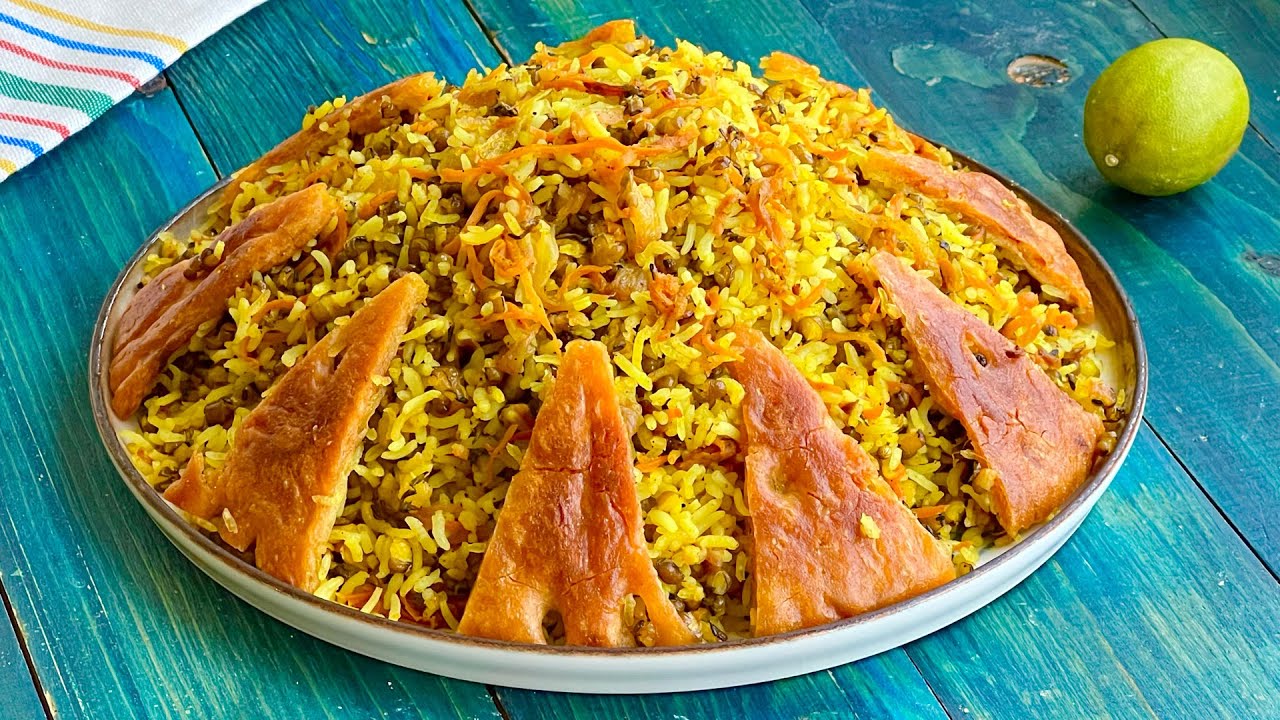 طرز تهیه ماش ‌پلو بدون گوشت غذای ساده و سنتی ایرانی