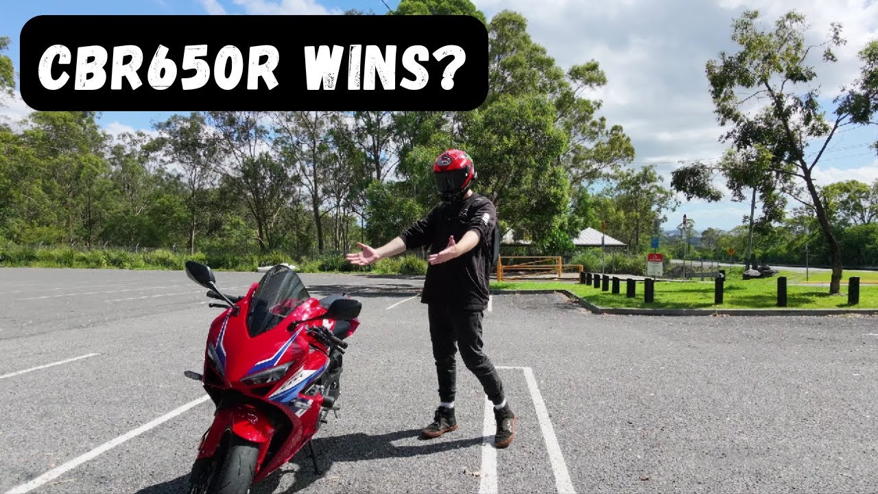 Yamaha R7 VS Honda CBR650R (Why i went CBR?!)