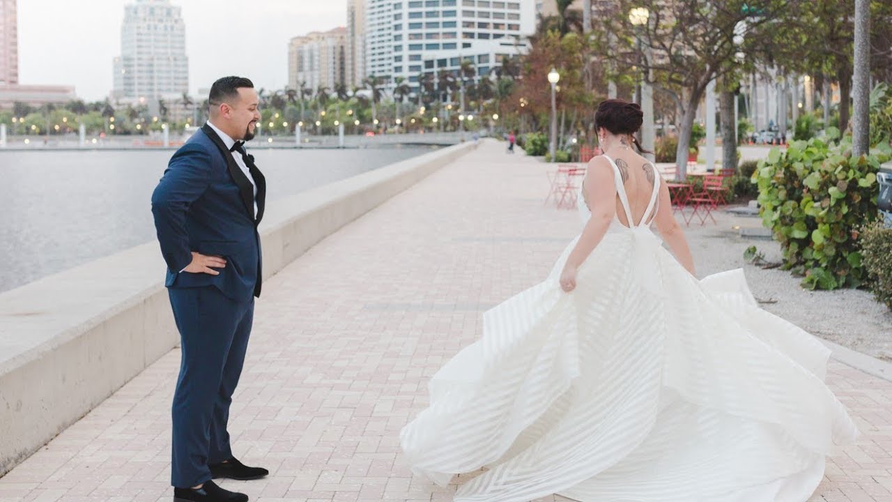The Lake Pavilion West Palm Beach Brian & Trinity Wedding Highlight