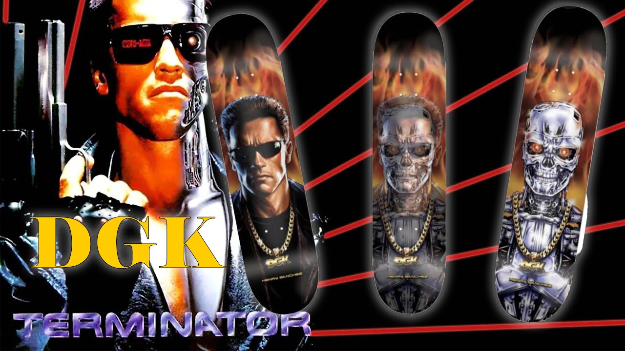 DGK Terminator Holographic Skateboard Review