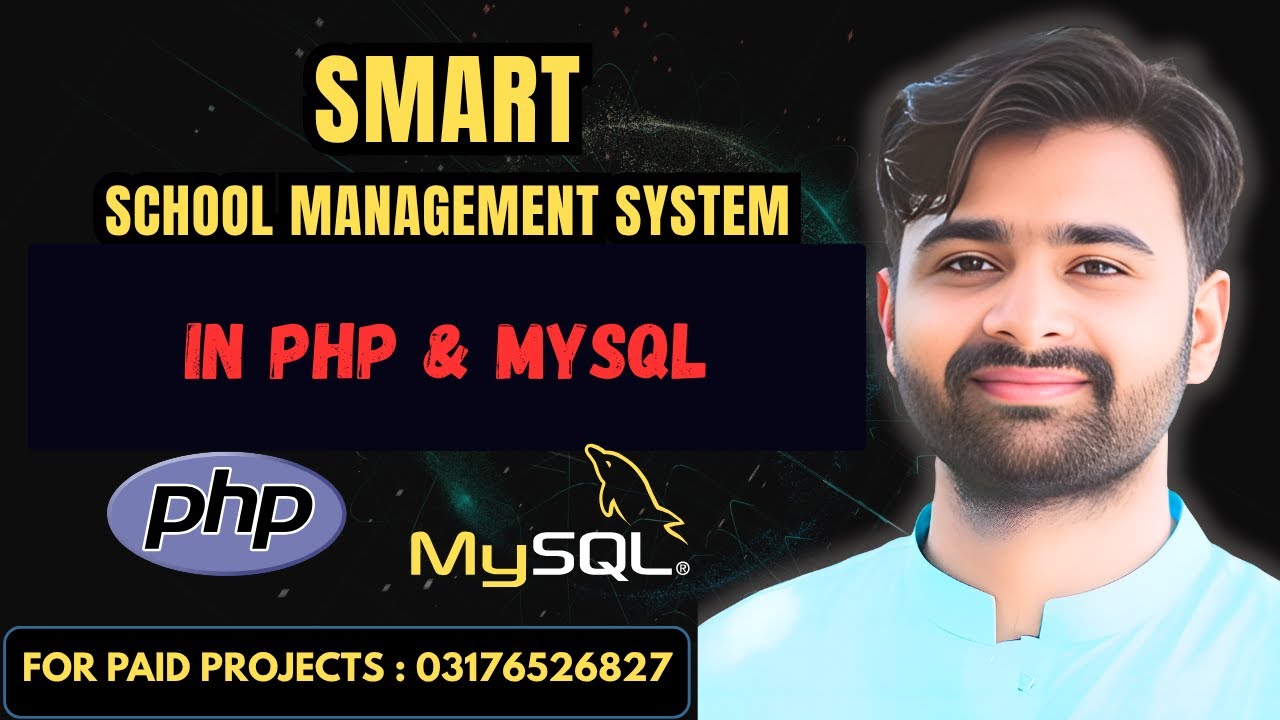 Smart School Management System using PHP MySQL | CS619 Final Year Project Virtual University