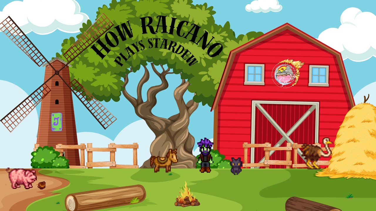 How Raicano Plays Stardew Remixed Riverland Edition: New Farm Spring Days 1 Through 7 Again!