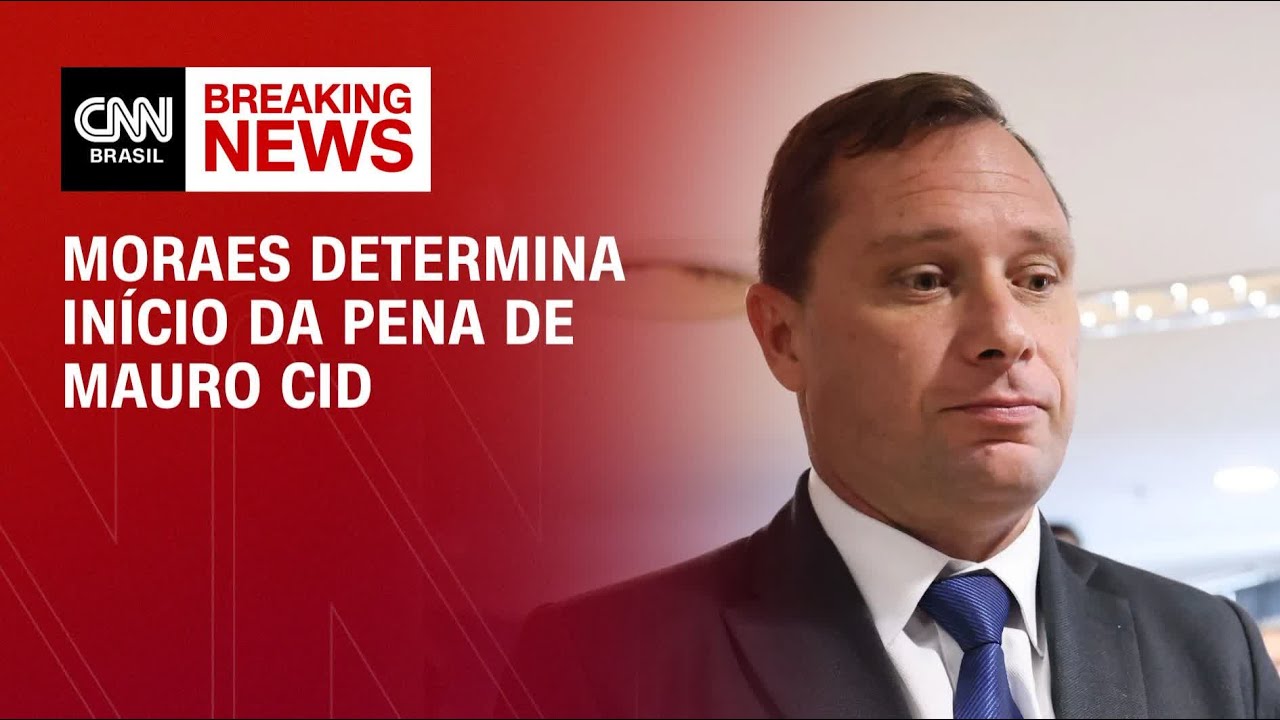 Moraes determina que Mauro Cid comece a cumprir pena | BASTIDORES CNN