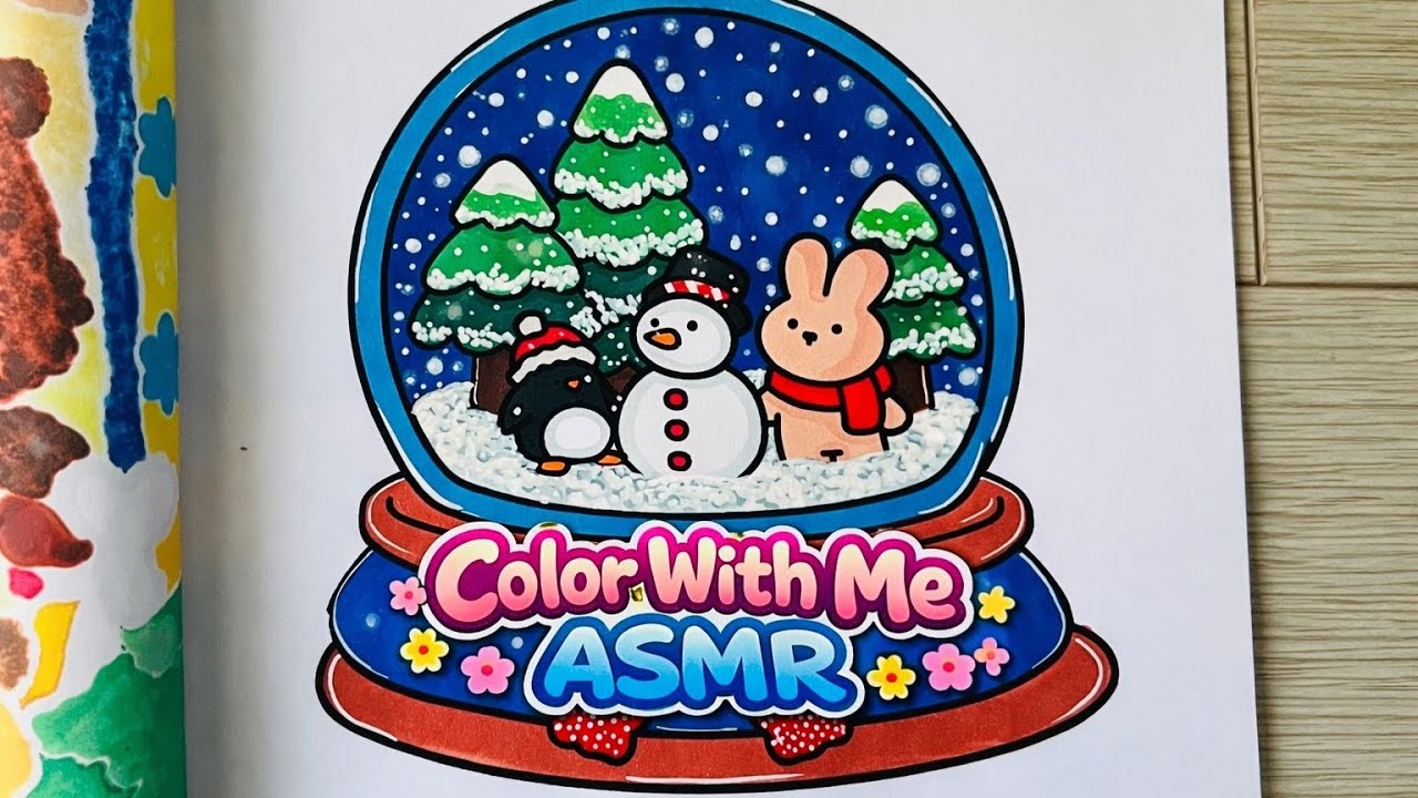 Color With Me (ASMR) ☁️ Comfy Days | Cozy Coloring Page 14