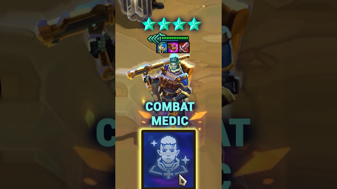 Steb Combat Medic 4 star  #tft #teamfigthtactics #set13tft #steb #tftofficial #leagueoflegends