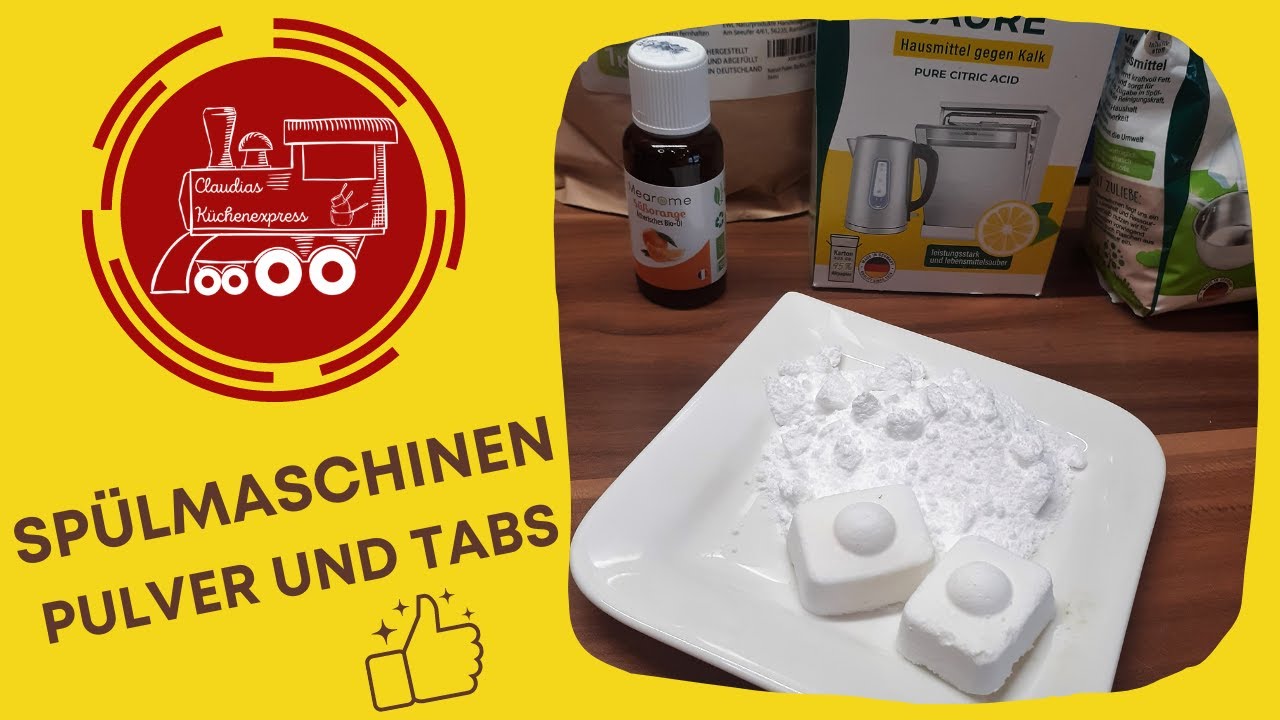 🤩👍🏼 SPÜLMASCHINENPULVER / -TABS ... Thermomix® TM6,TM5, TM31