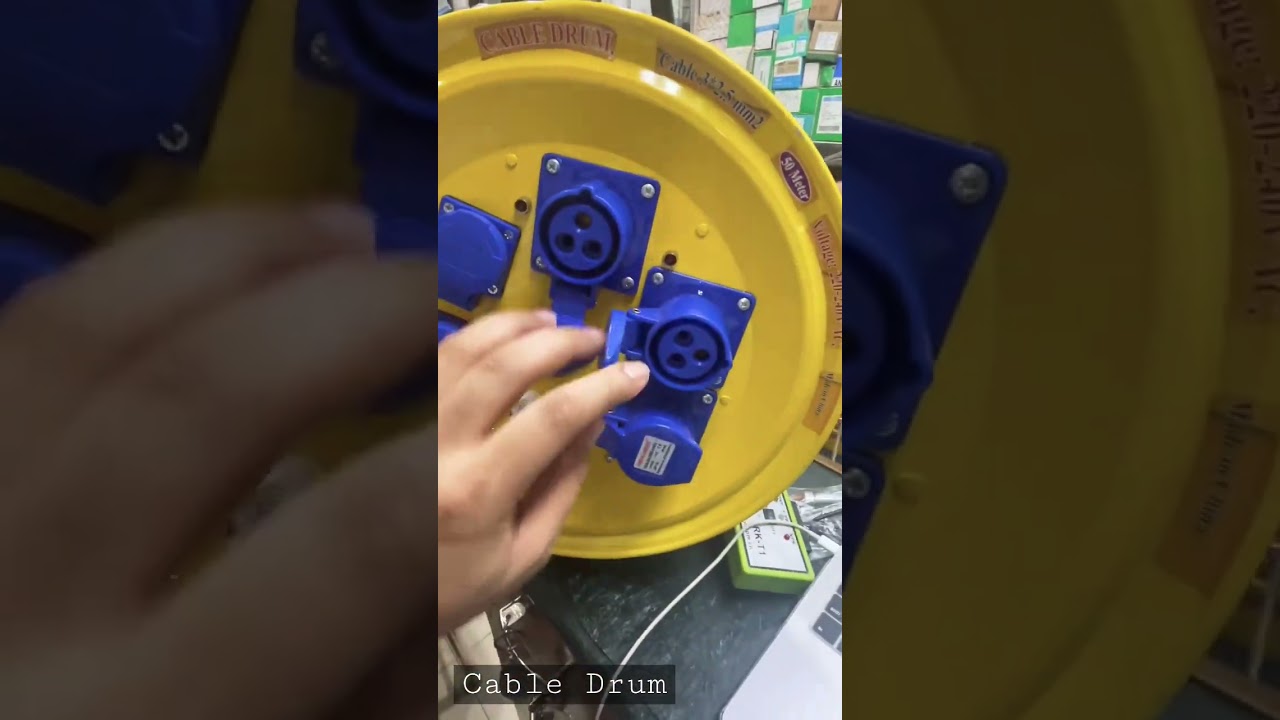 Cable Drum | 50 & 30 Meter#shorts