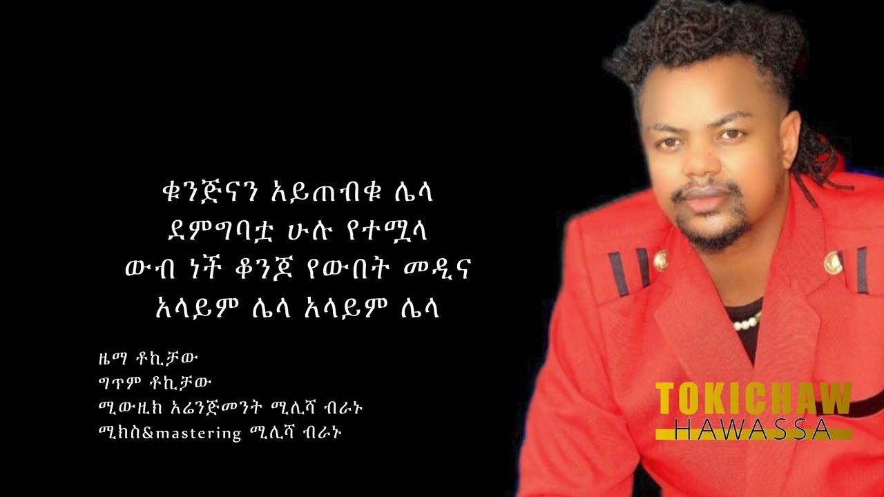 Tokichaw /Hawasa/  2024 new ethiopian amapiano style Music