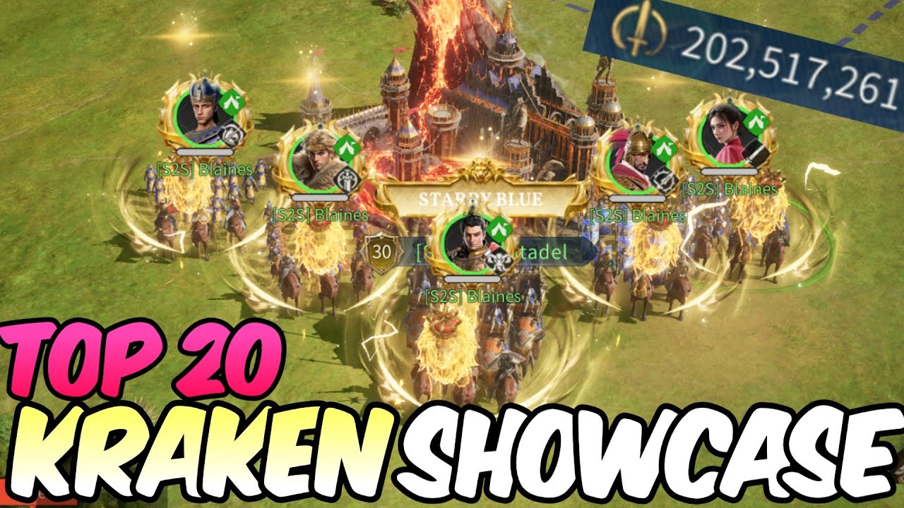 200 MILLION Kraken Account Detailed Overview - Age of Empires Mobile
